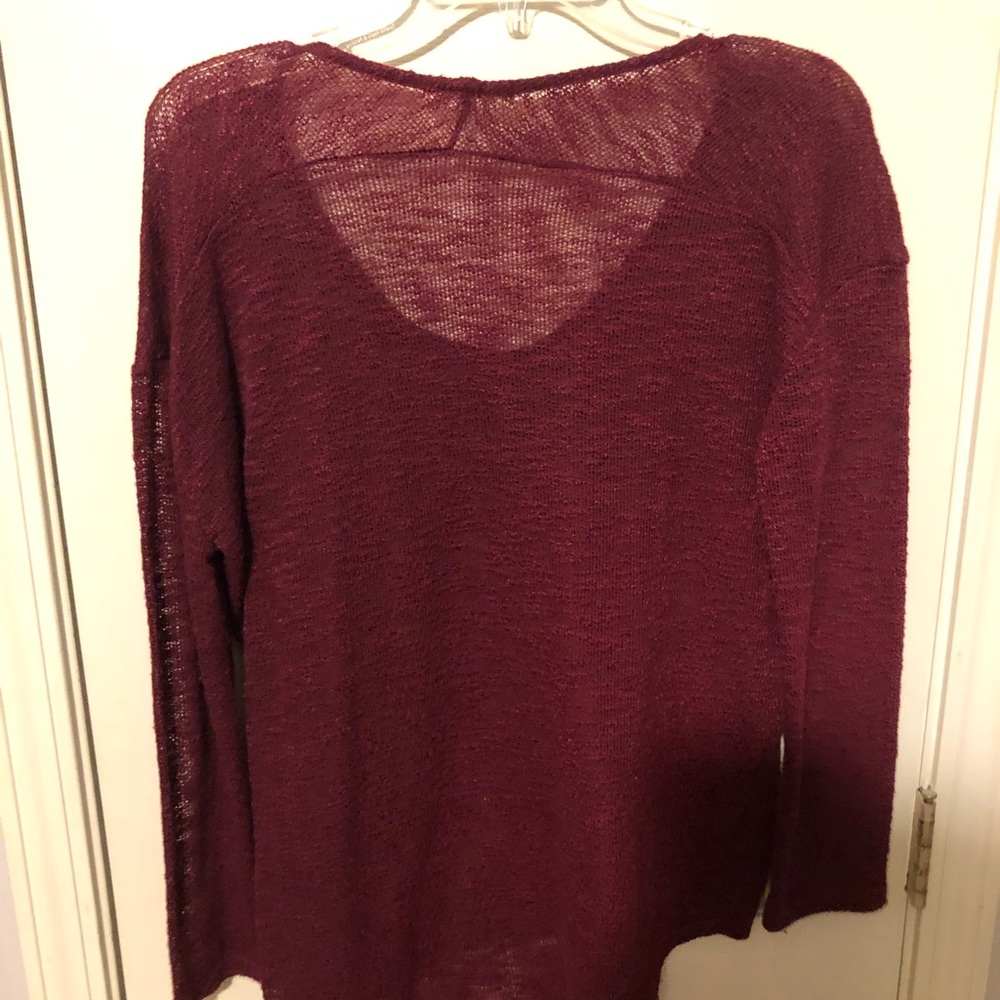 Maroon sweater